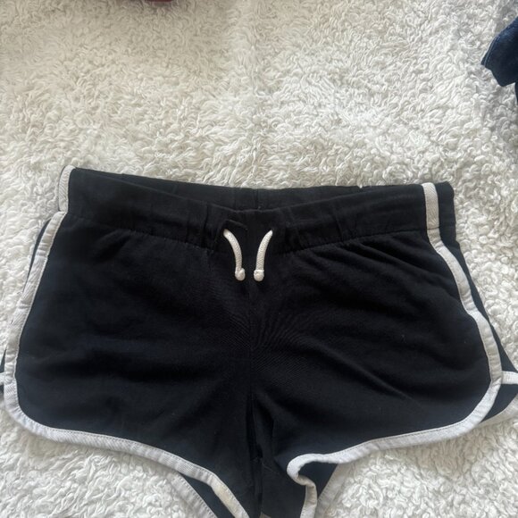 Black and White Athletic Riverdale Inspired Shorts - Picture 1 of 2